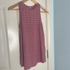 Lululemon Open Back Tank Top